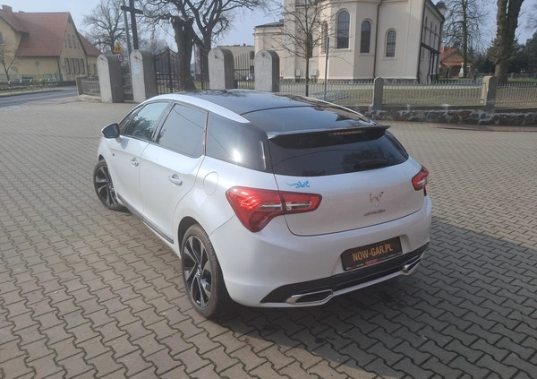 Citroen DS5 cena 44900 przebieg: 163027, rok produkcji 2013 z Sławno małe 232